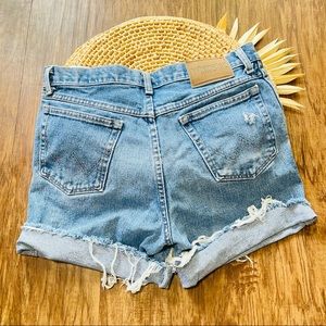Cutoff wrangler shorts